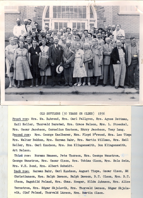 Old Settlers over 50 in 1956