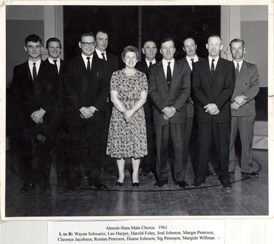 Sims Almont Male Chorus 1961