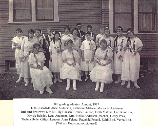 8th Grade Graduates 1917