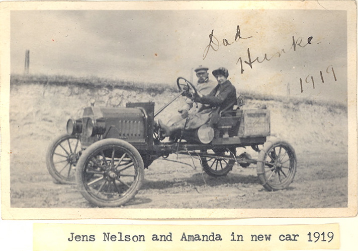 Nelson's new car 1919