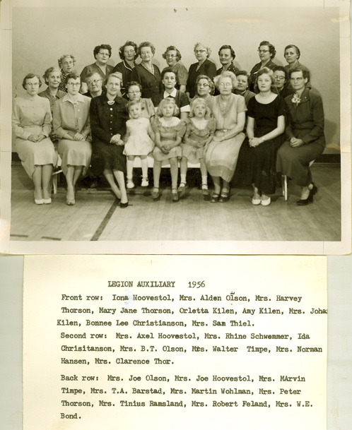Legion Auxilliary 1956